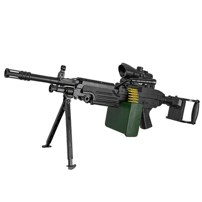 Kids PUBG M249 Saw  + 20,000 FREE Gel Balls - Gel Blaster