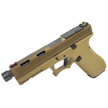 Golden Eagle G-Comp Tactical Metal Gas Blowback Pistol - Gel Blaster