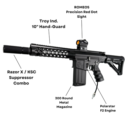 "HPA Stoner" GBU Custom HPA - Gel Blaster (Metal)