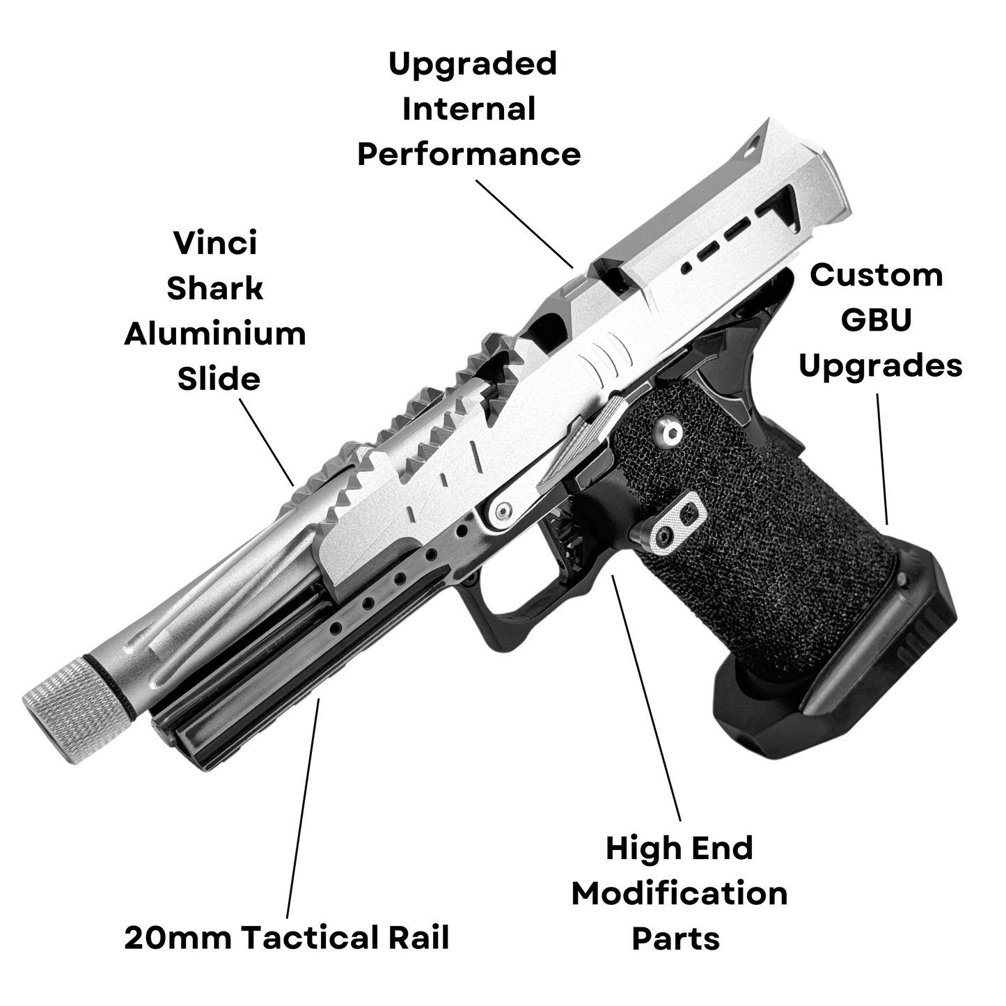 "Galactic Precision" Competition Custom Hi-Capa - Gel Blaster (Metal)