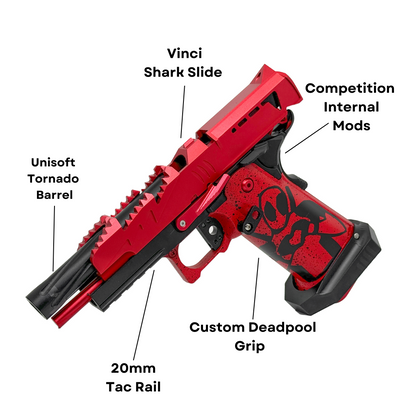 "Deadpool 4.3" Competition Custom Hi-Capa - Gel Blaster (Metal)