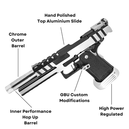 "Polished Assassin" 5.1 Competition Custom Hi-Capa - Gel Blaster (Metal)