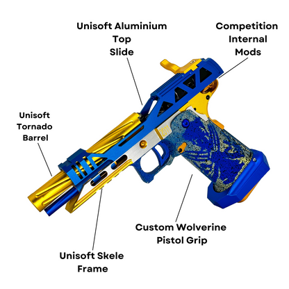 "Wolverine Precision" Competition Custom Hi-Capa - Gel Blaster (Metal)