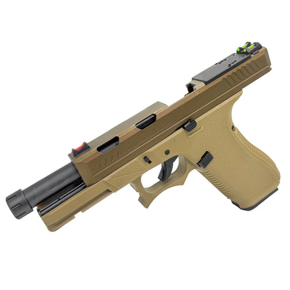 Golden Eagle G-Comp Tactical Metal Gas Blowback Pistol - Gel Blaster