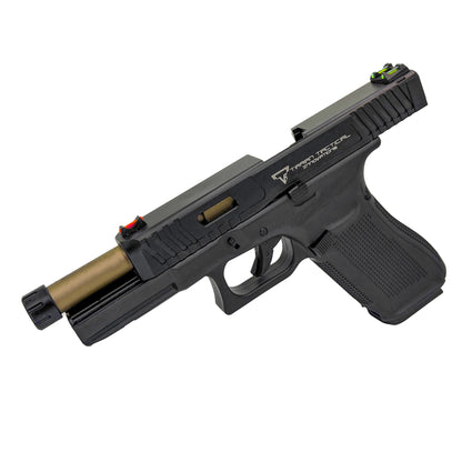 Golden Eagle G-Series TTI Metal Green Gas Blowback Pistol - Gel Blaster