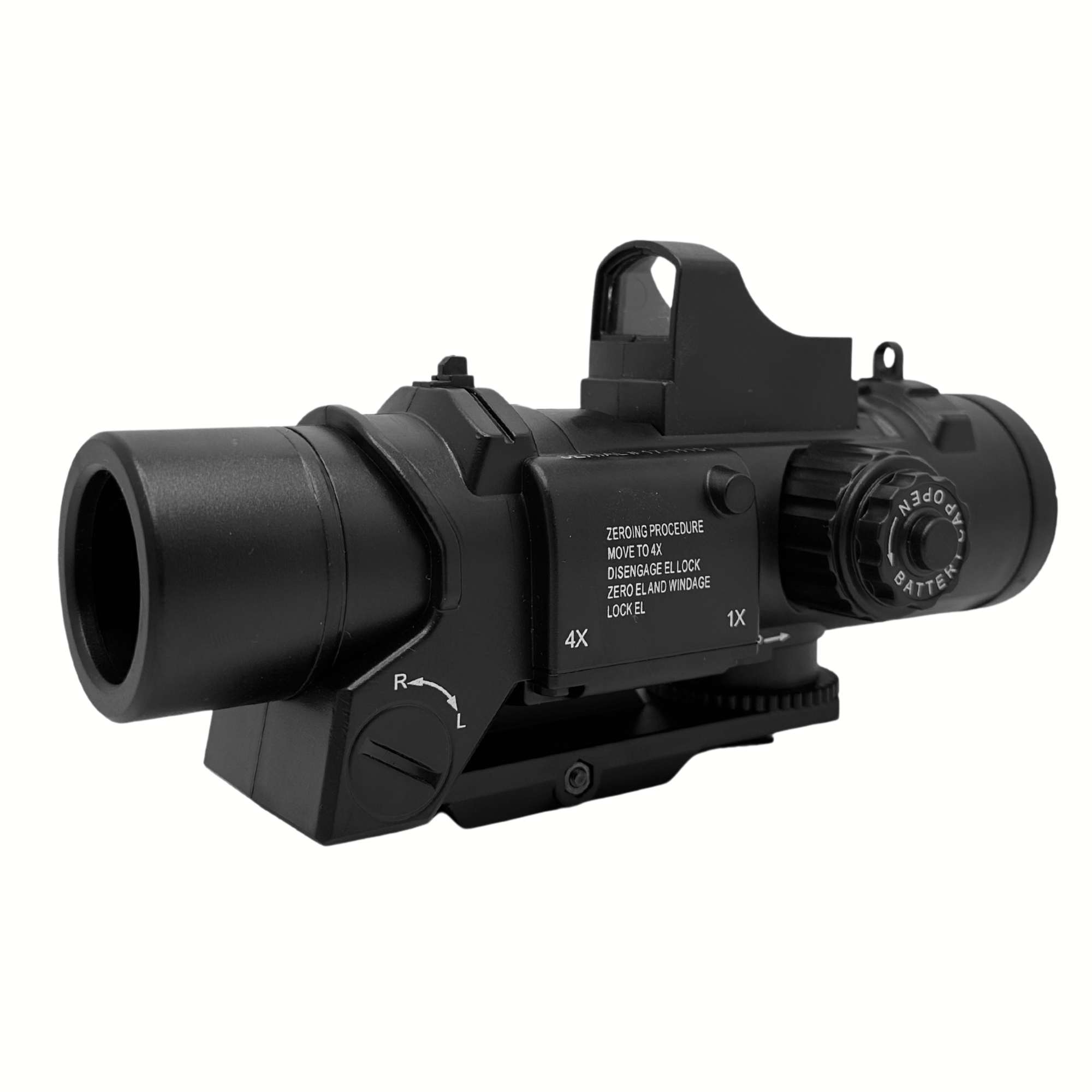 Universal Mock Elcan Zoom + Red Dot Sight – Gel Ball Undercover