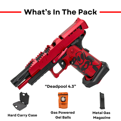 "Deadpool 4.3" Competition Custom Hi-Capa - Gel Blaster (Metal)