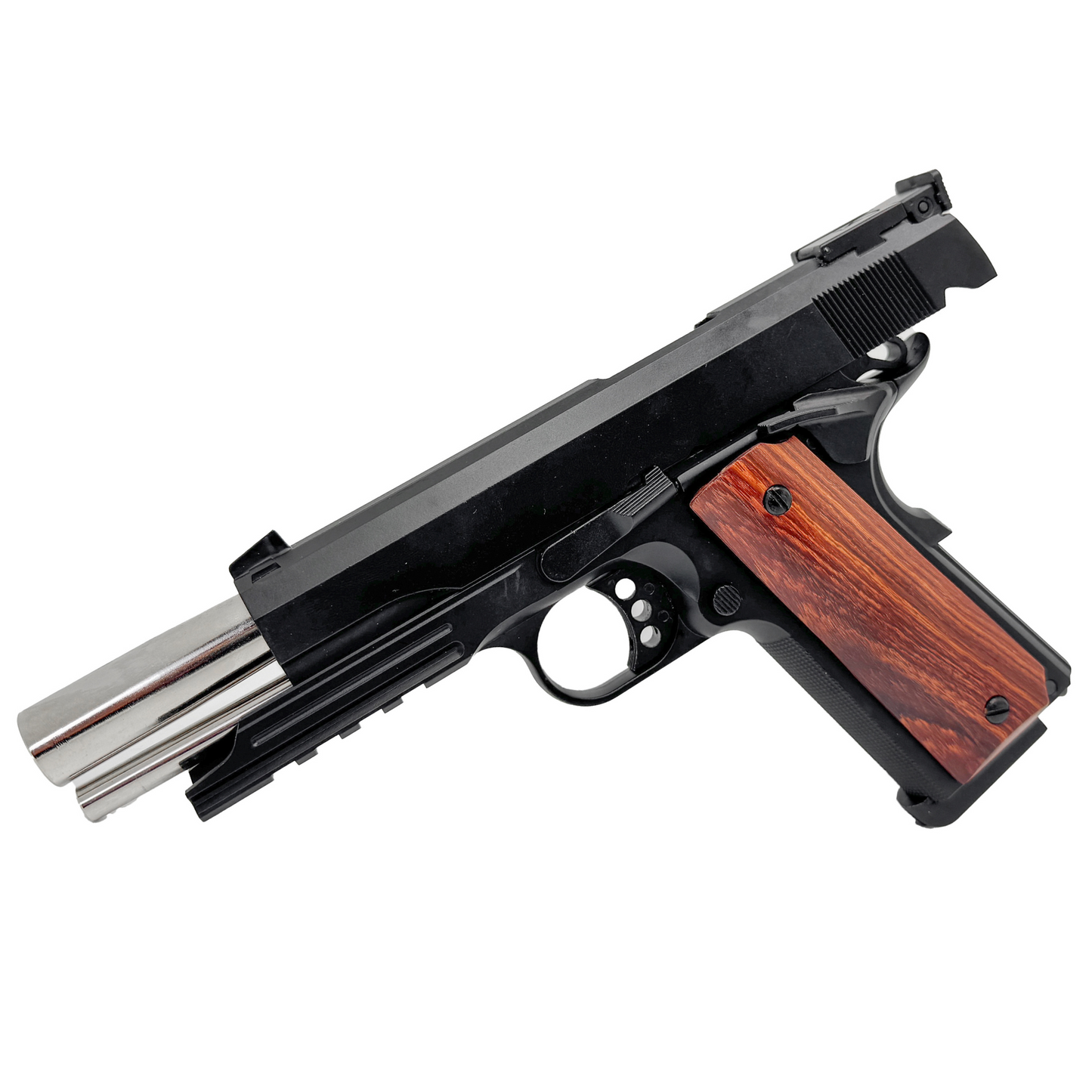 Golden Eagle Real Wood Grip Tactical 1911 Vietnam Gas Pistol