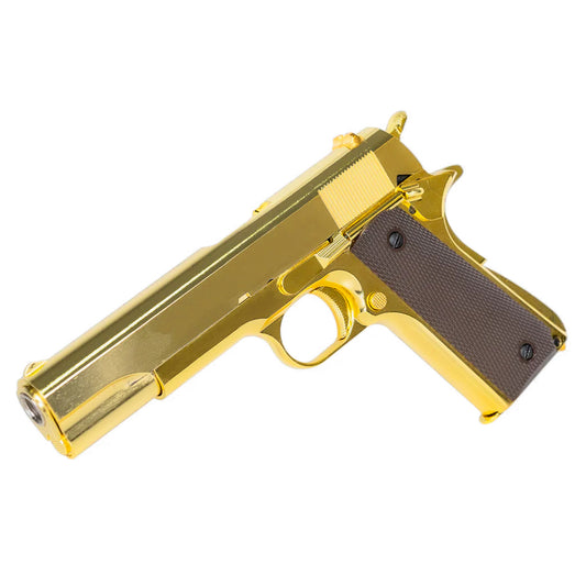 Golden Eagle 3305 GD 1911 Green Gas Pistol - (Gold)