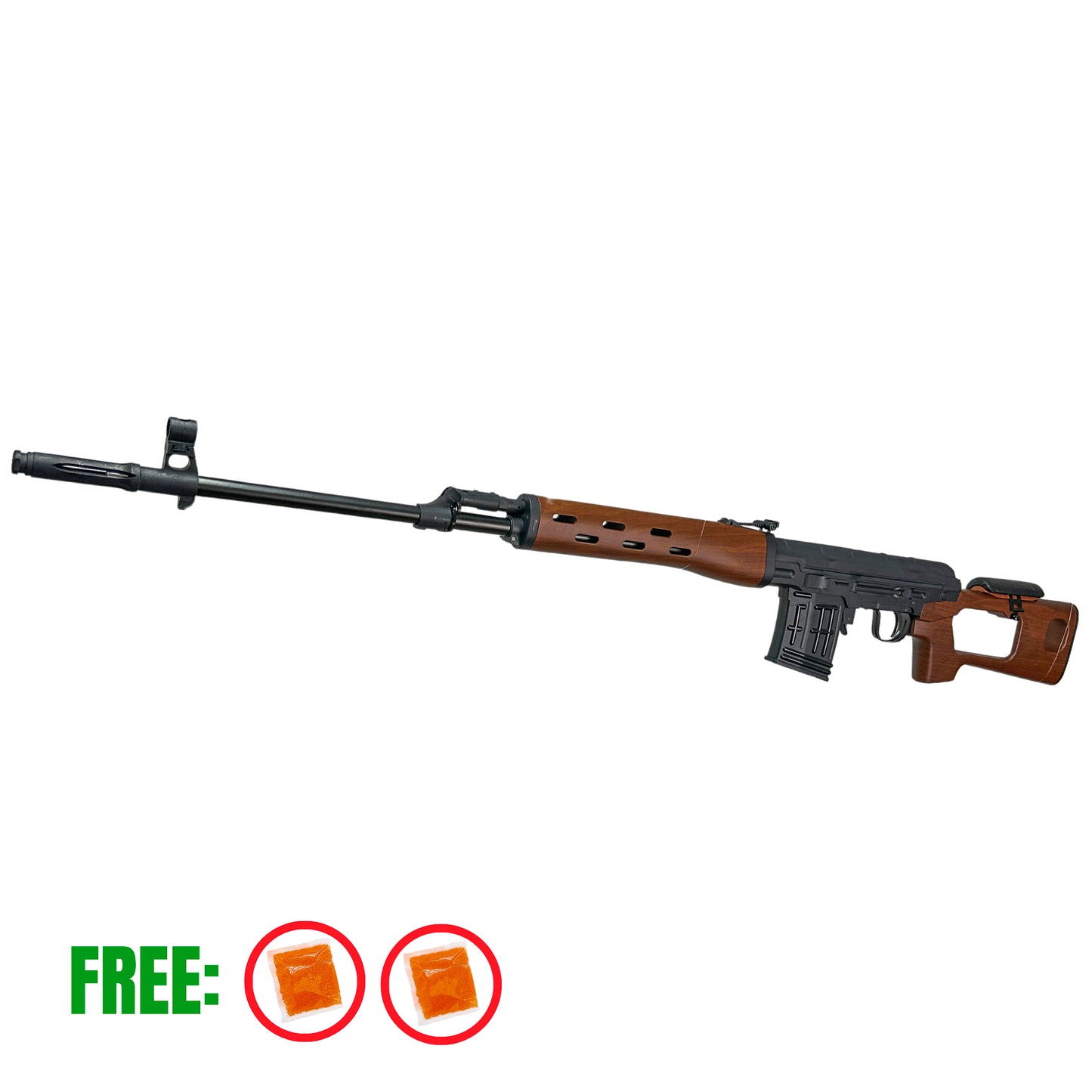 Collectors JY Dragunov SVD Manual Sniper - Gel Blaster