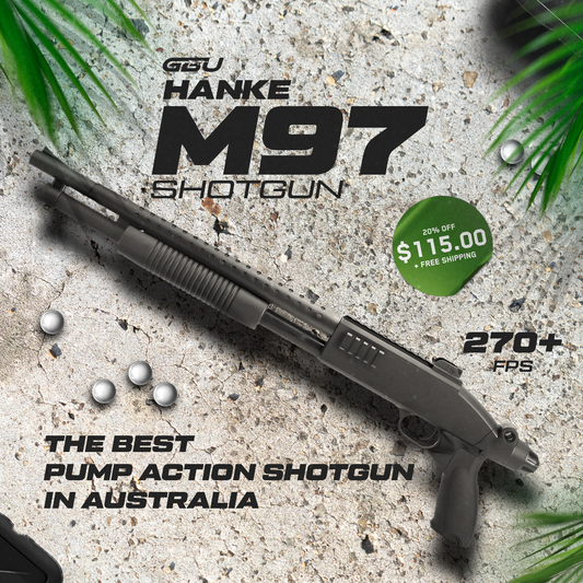 M97 Hanke Shotgun - Gel Blaster