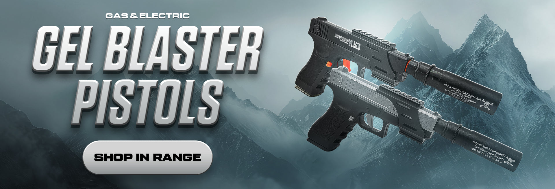 gel blaster pistols