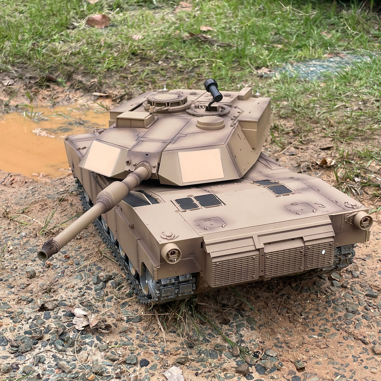 PRO M1A2 USA ABRAMS Metal RC Tank