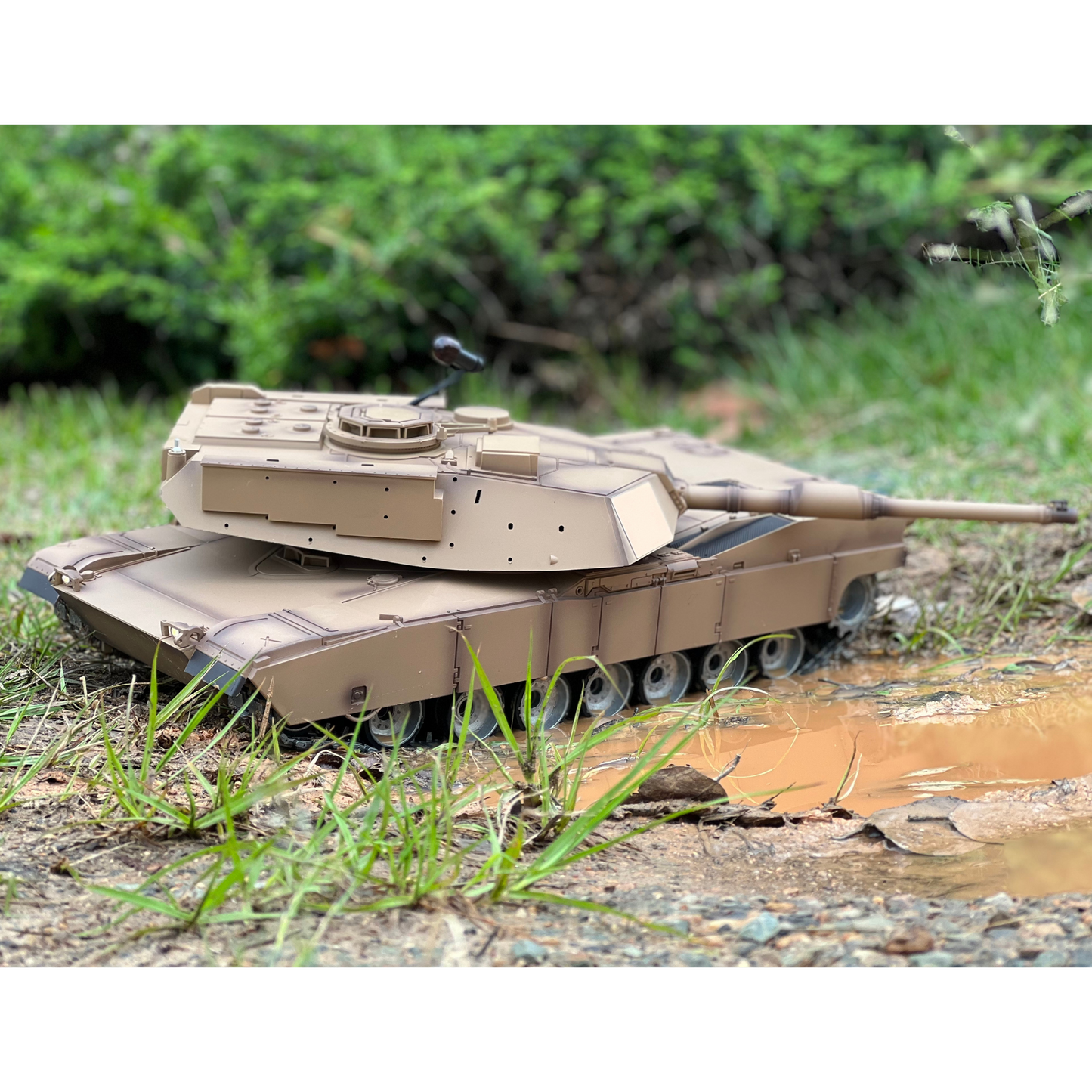 PRO M1A2 USA ABRAMS Metal RC Tank